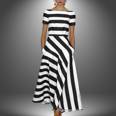 Arabella - Striped Maxi Dress