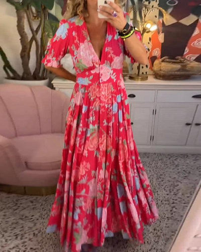 Elodie - Vibrant Maxi Dress