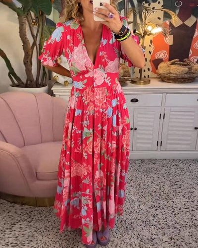 Elodie - Vibrant Maxi Dress