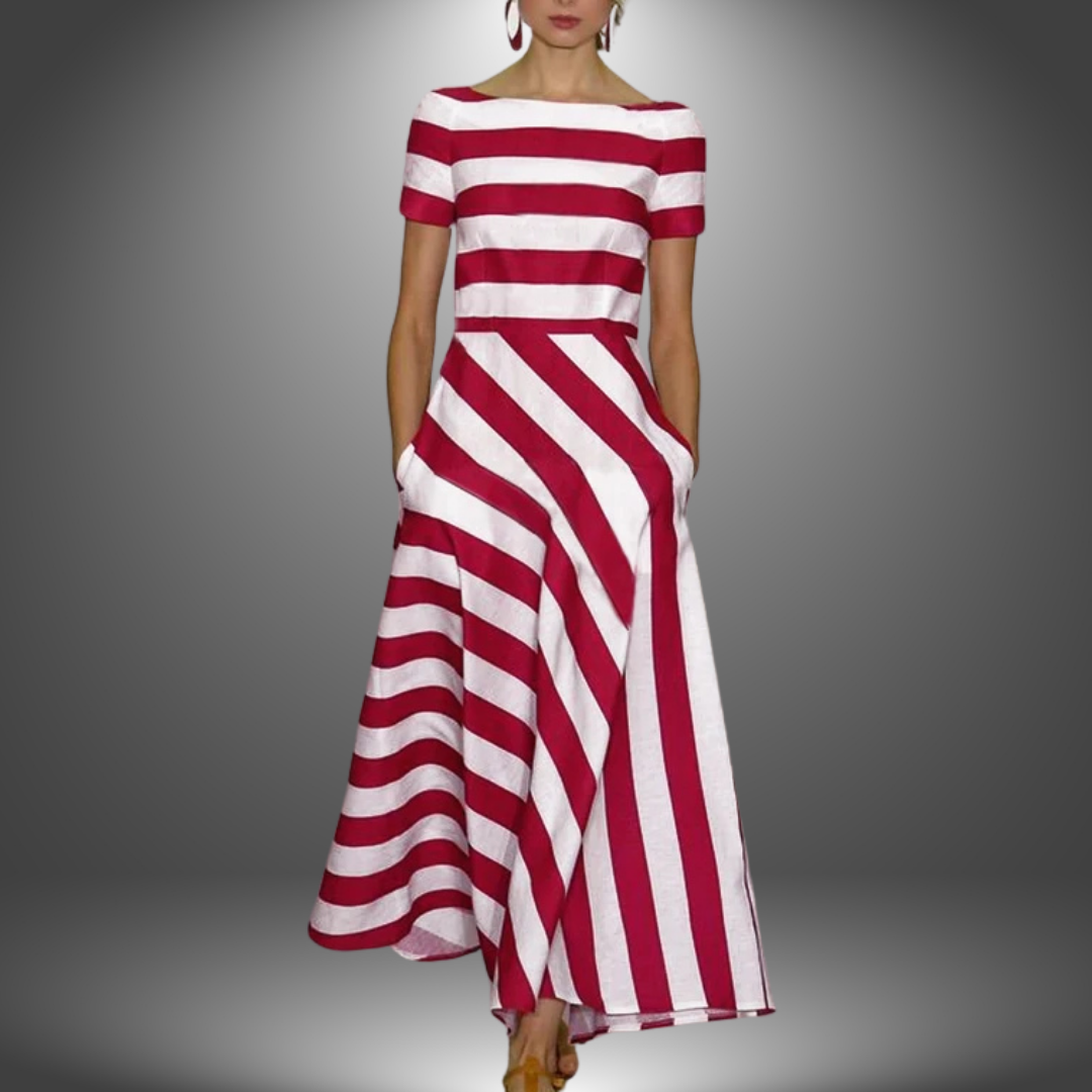 Arabella - Striped Maxi Dress