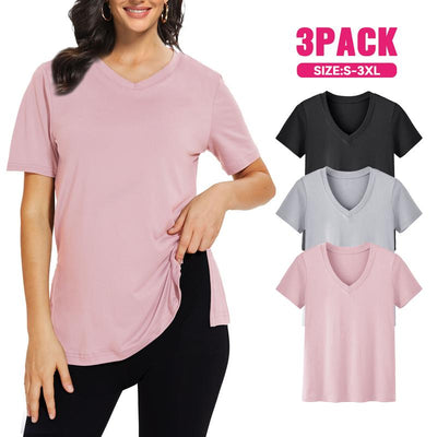 Elara - Casual Loose Fit Tee (Pack of 3)