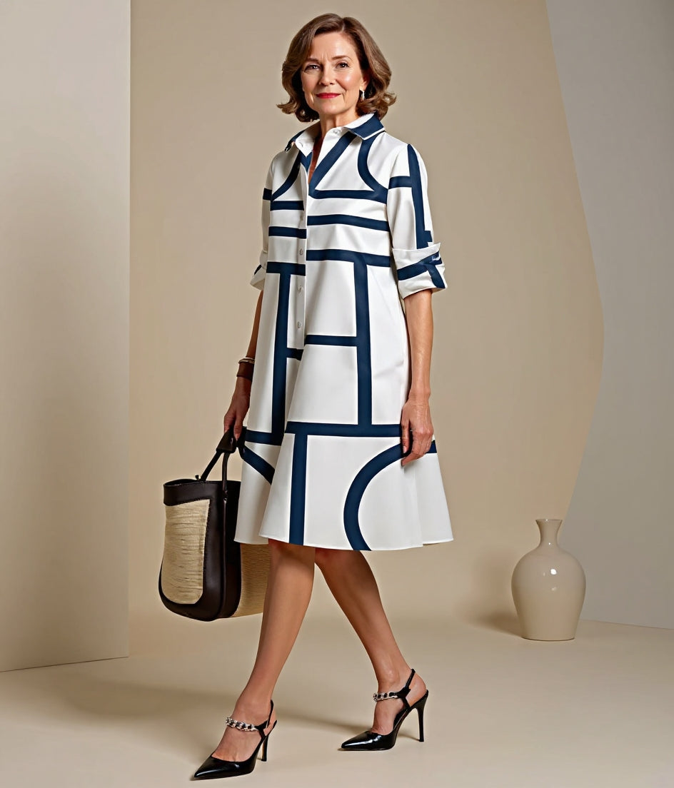 Lila - Elegant dress with timeless style