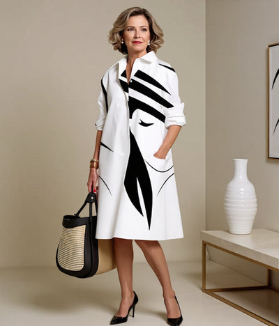 Lila - Elegant dress with timeless style