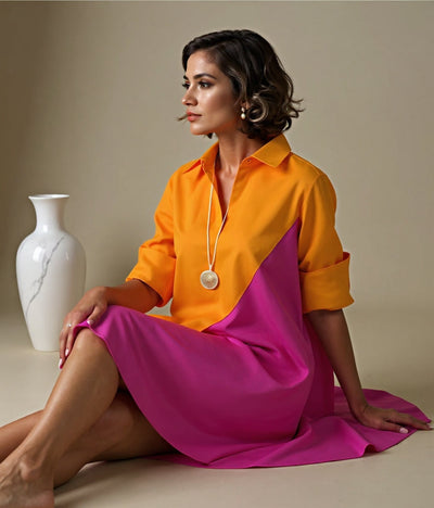 Lila - Elegant dress with timeless style