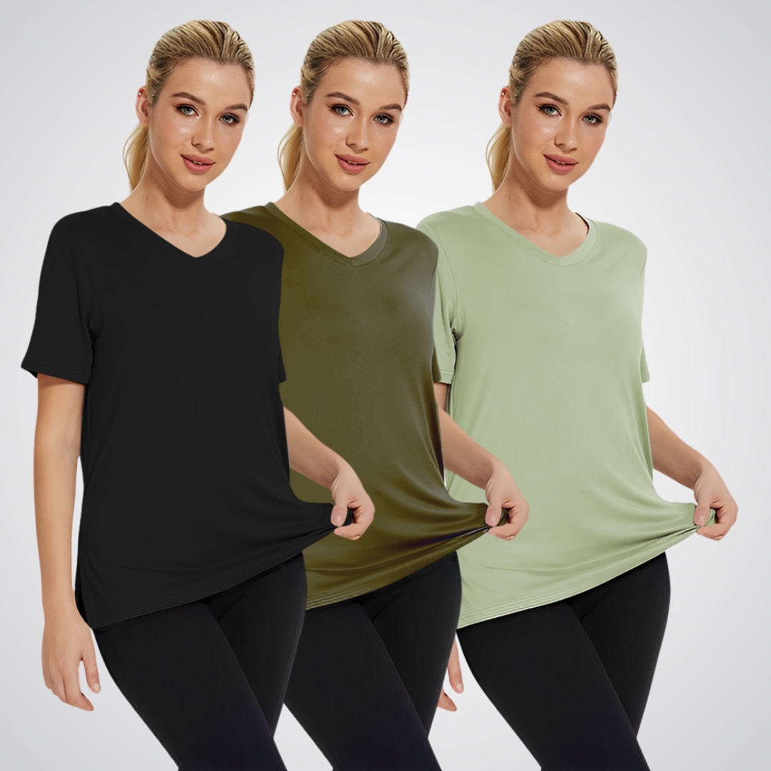 Elara - Casual Loose Fit Tee (Pack of 3)