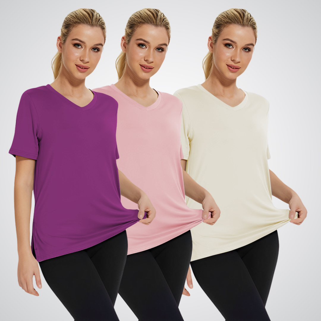Elara - Casual Loose Fit Tee (Pack of 3)