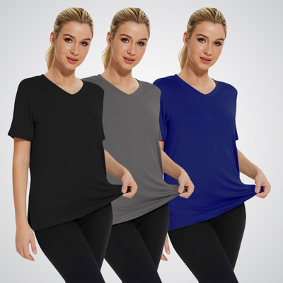 Elara - Casual Loose Fit Tee (Pack of 3)