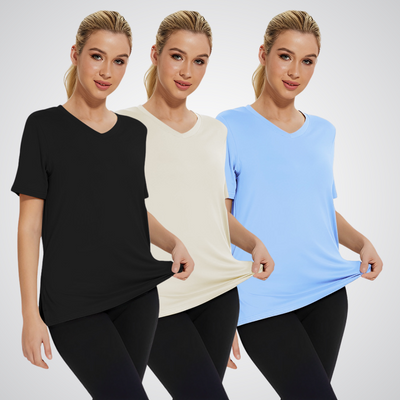 Elara - Casual Loose Fit Tee (Pack of 3)