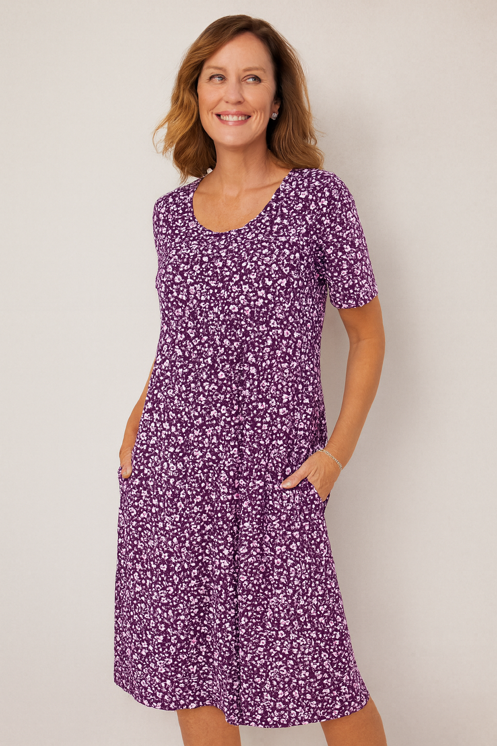 Maribelle - Effortless Floral Midi Dress
