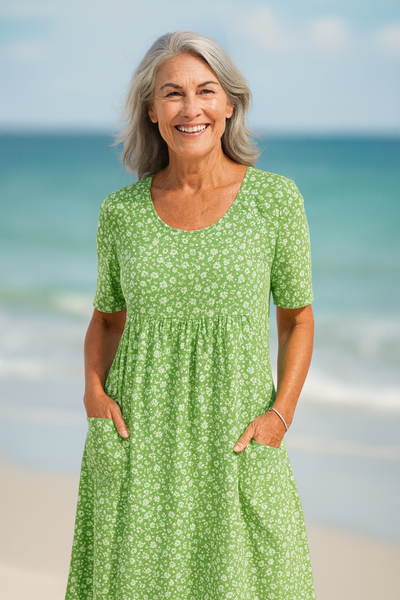 Maribelle - Effortless Floral Midi Dress