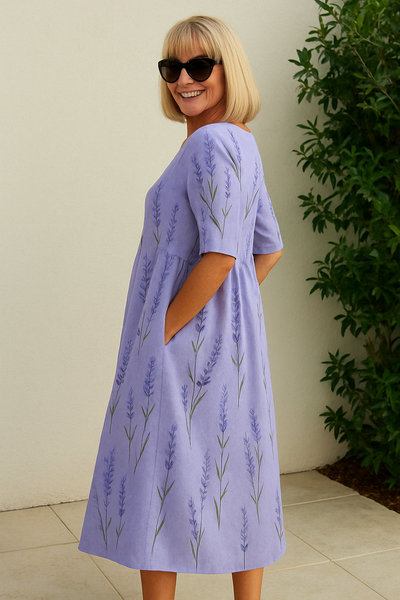 Amara - Relaxed Midi Dress