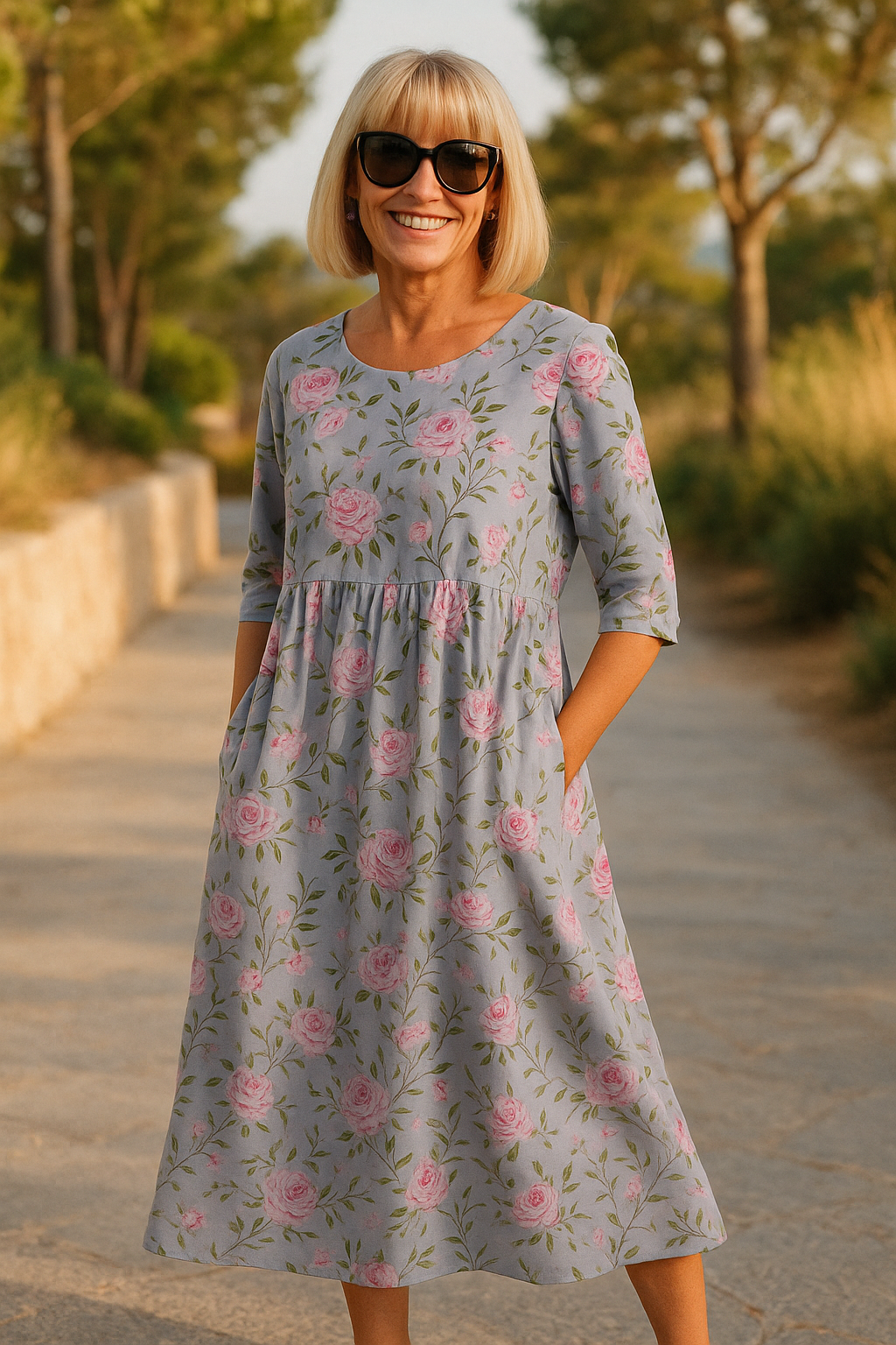 Amara - Relaxed Midi Dress
