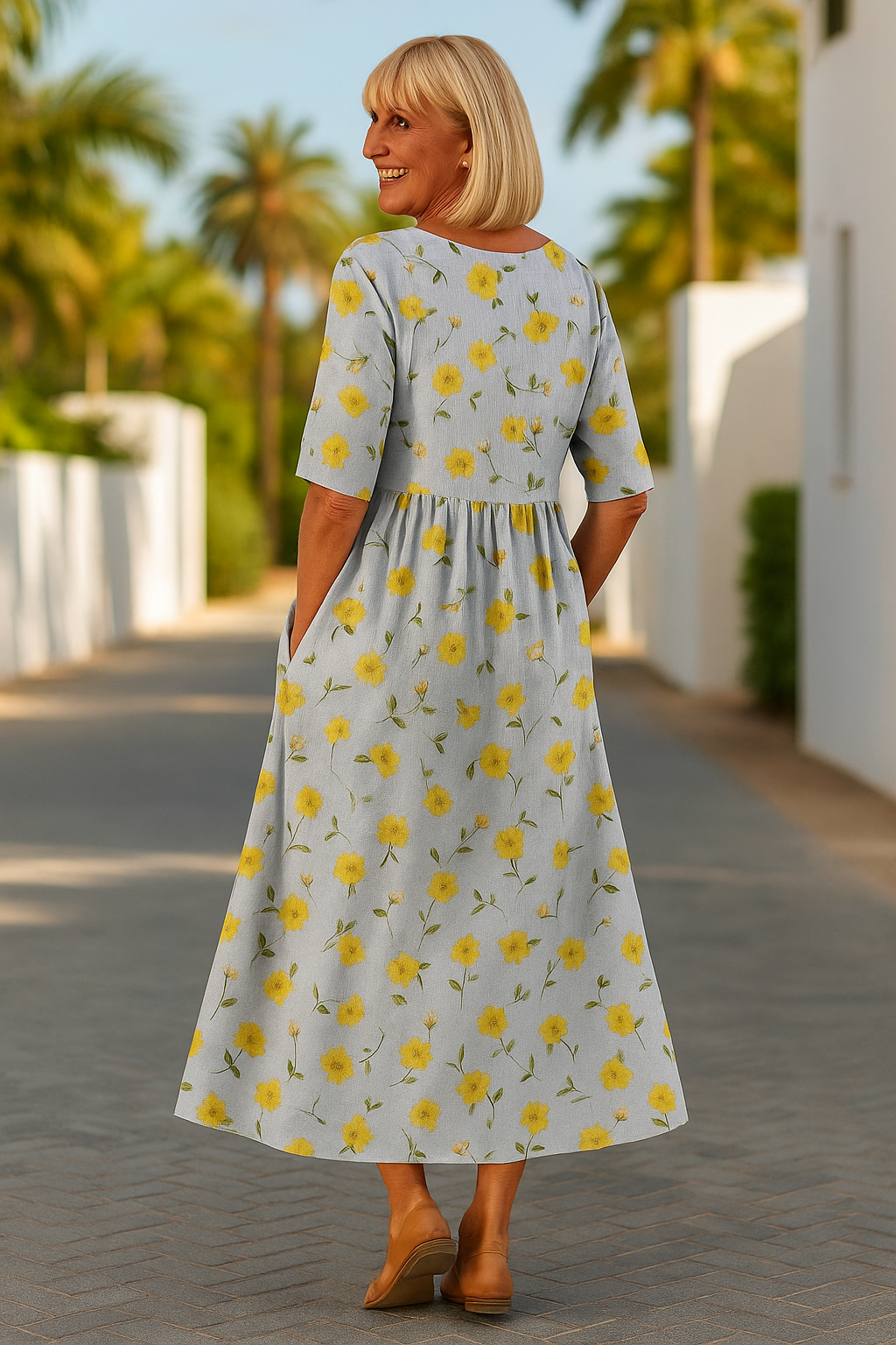 Amara - Relaxed Midi Dress