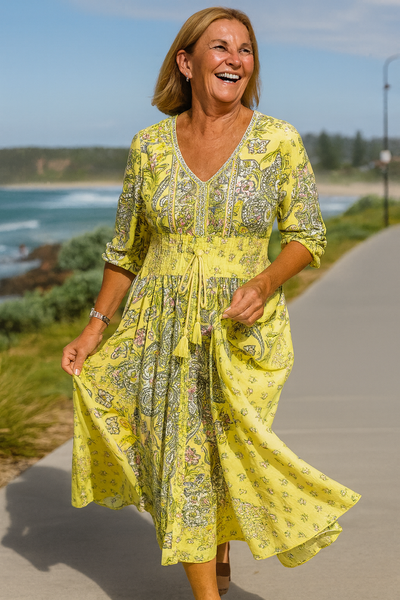 Kiama - Bohemian Maxi Dress