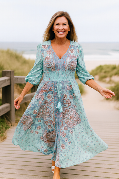 Kiama - Bohemian Maxi Dress