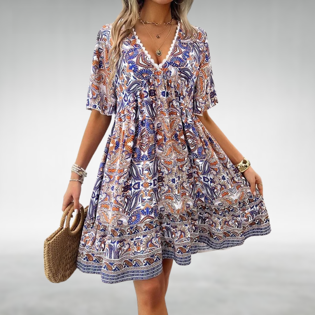 CASTELLE - ELEGANT BOHO DRESS