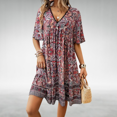 CASTELLE - ELEGANT BOHO DRESS