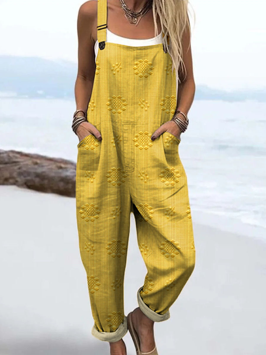 Emma - Relaxed Pattern Jumpsuit