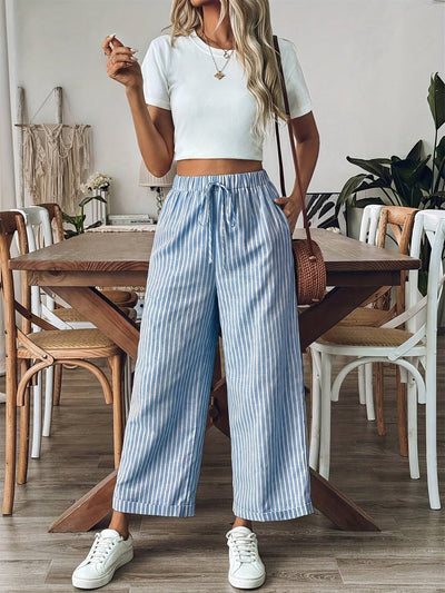 Leona Striped Pants