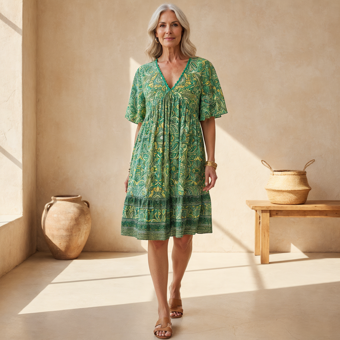 CASTELLE - ELEGANT BOHO DRESS
