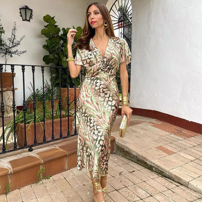 Alora - Classy Long Dress